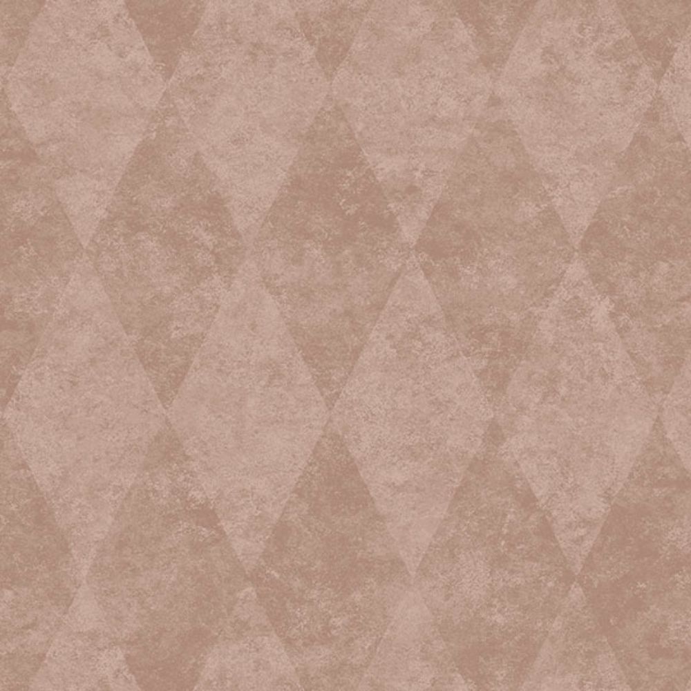 Patton Wallcoverings SB37923 Simply Silks 4 Rhombus Wallpaper in Rose Gold